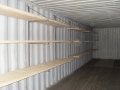 Complete Shelves Assembled In Your Container